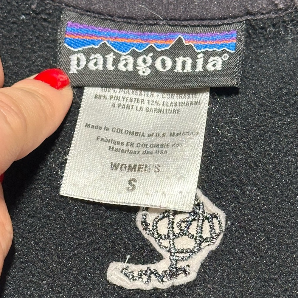 Patagonia Rhythm Softshell Half Zip Pullover - Sm… - image 4